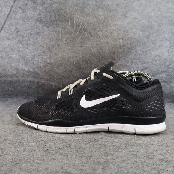 Nike Shoes Womens 8.5 Sneaker Athletic Running Cross Trainer Free TR Fit 4 Black - Picture 4 of 13